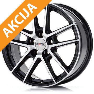 ALU Felge PLATIN P 73 6,5x16 Diamantno crno polirano FELGE